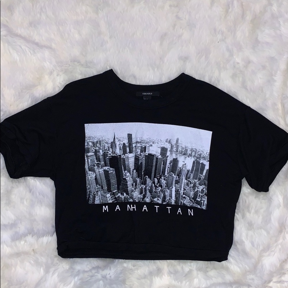 manhattan crop top